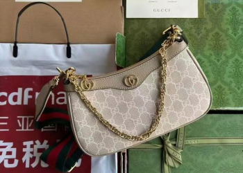 GUCCI Small Shoulder Bag GG Canvas